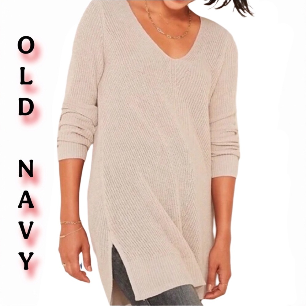 OLD NAVY Tunic V-Neck Sweater